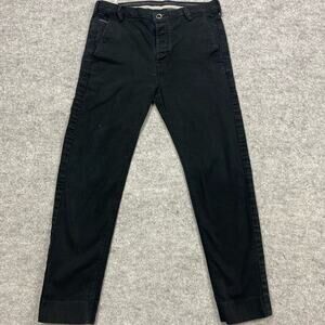 Diesel Men's Relaxed Black Jeans